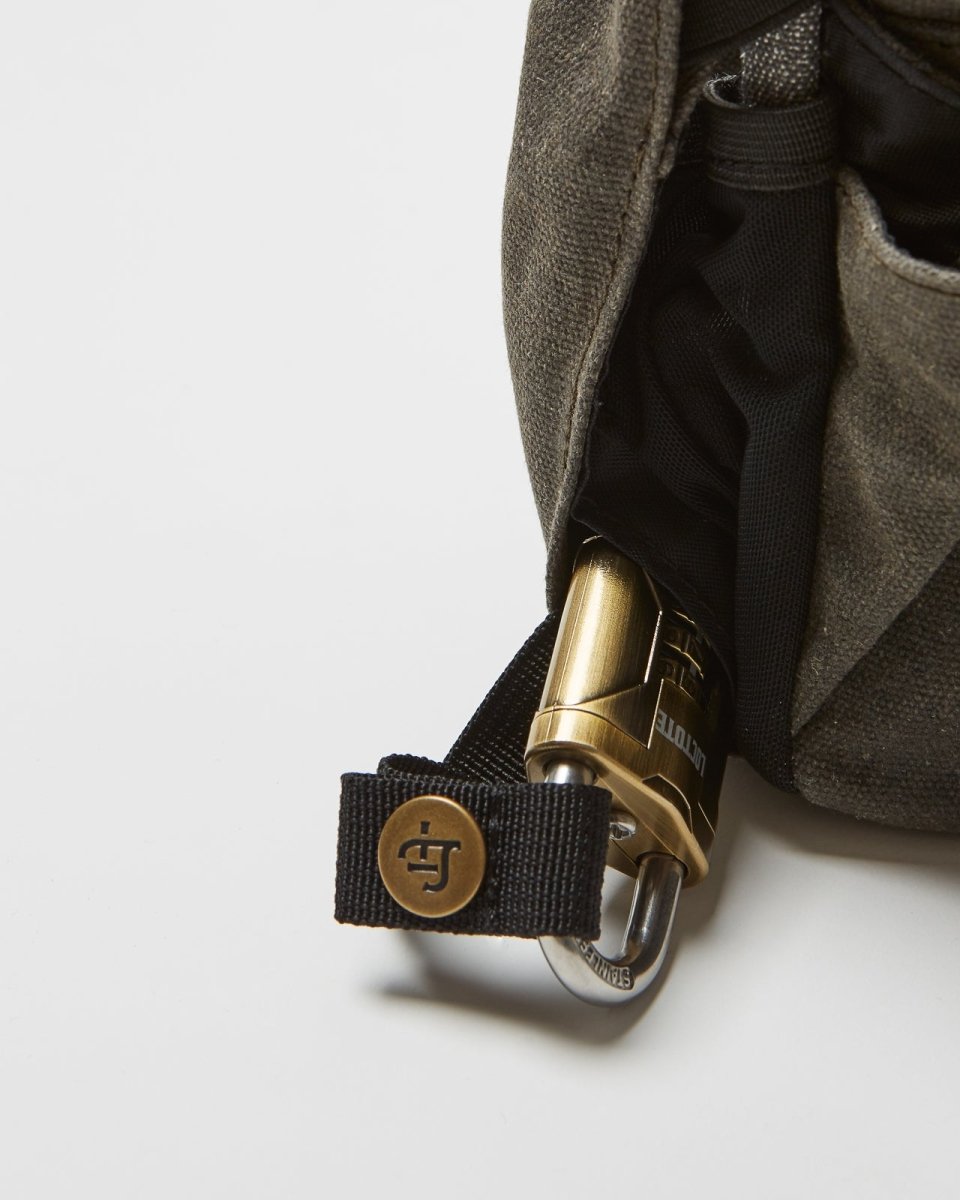 Loctote | Heavy - Duty 4 - Digit Marine - Grade Combination Padlock | Anti - theft & secure bags