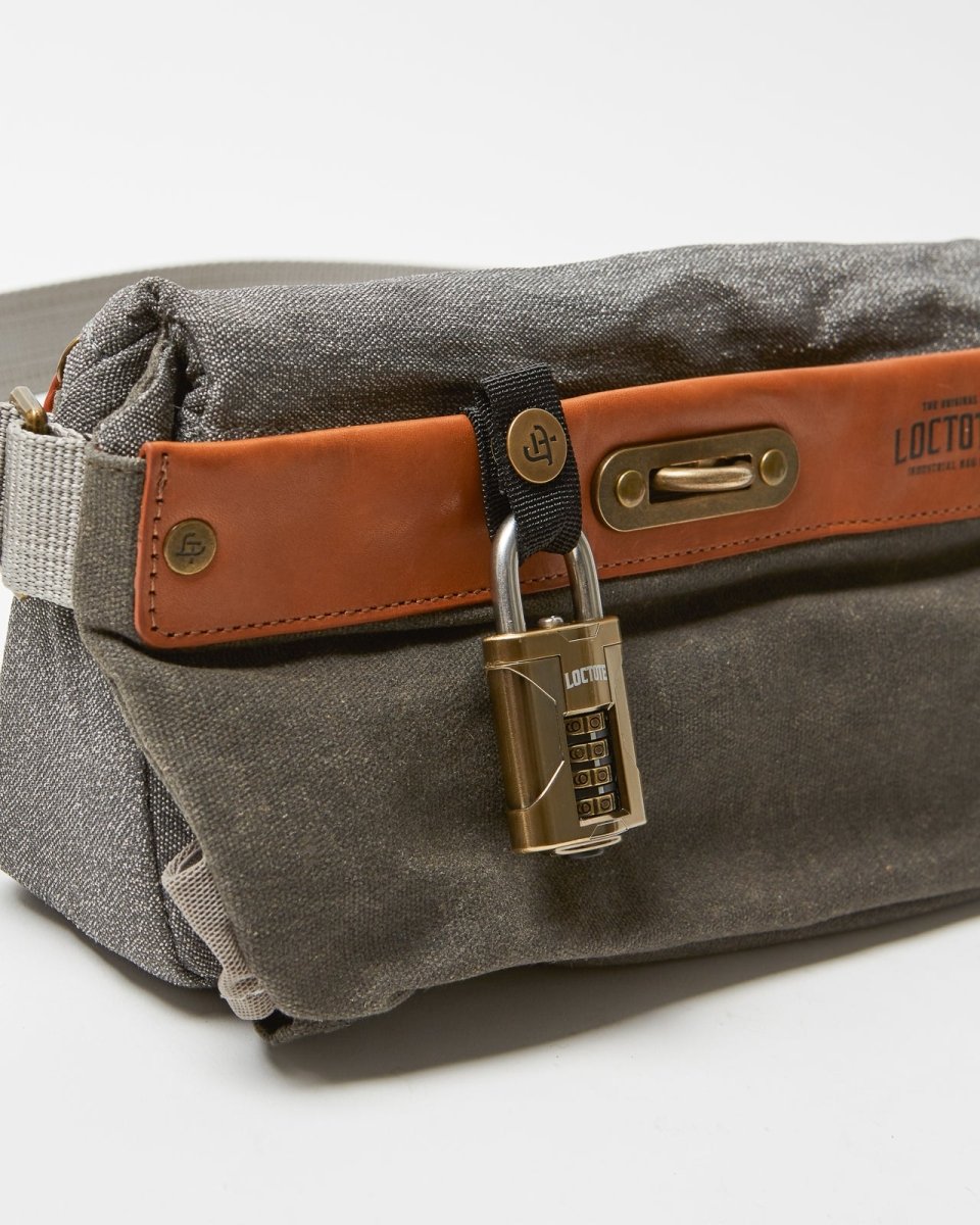 Loctote | Heavy - Duty 4 - Digit Marine - Grade Combination Padlock | Anti - theft & secure bags