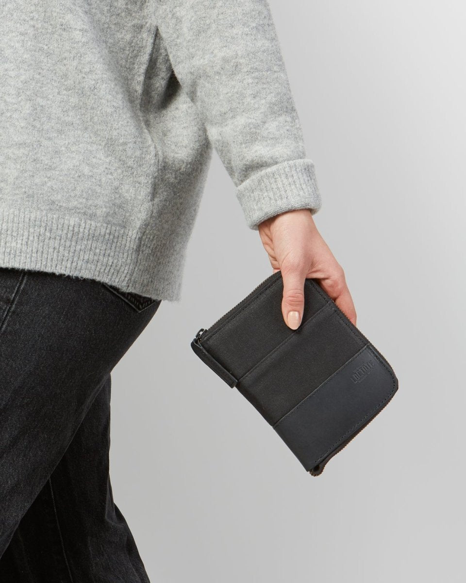 Loctote | Heritage RFID Passport Case - Stealth Black | Anti - theft & secure bags