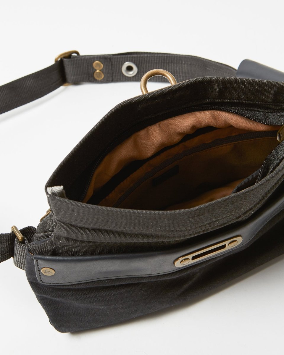 Loctote | Heritage Sling Bag - Stealth Black | Anti - theft & secure bags