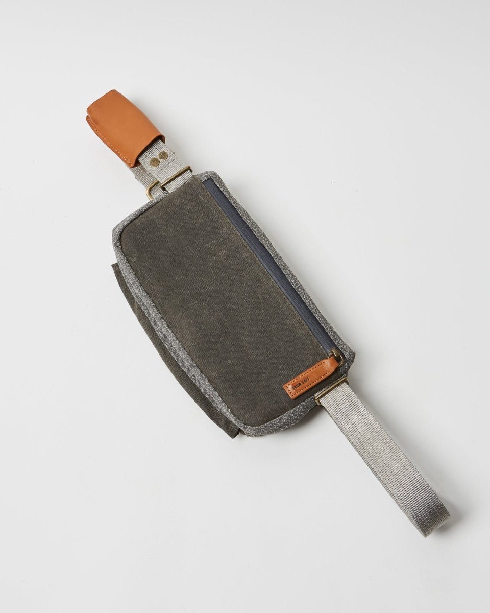 Loctote | Heritage Sling Bag - Vintage Grey | Anti - theft & secure bags