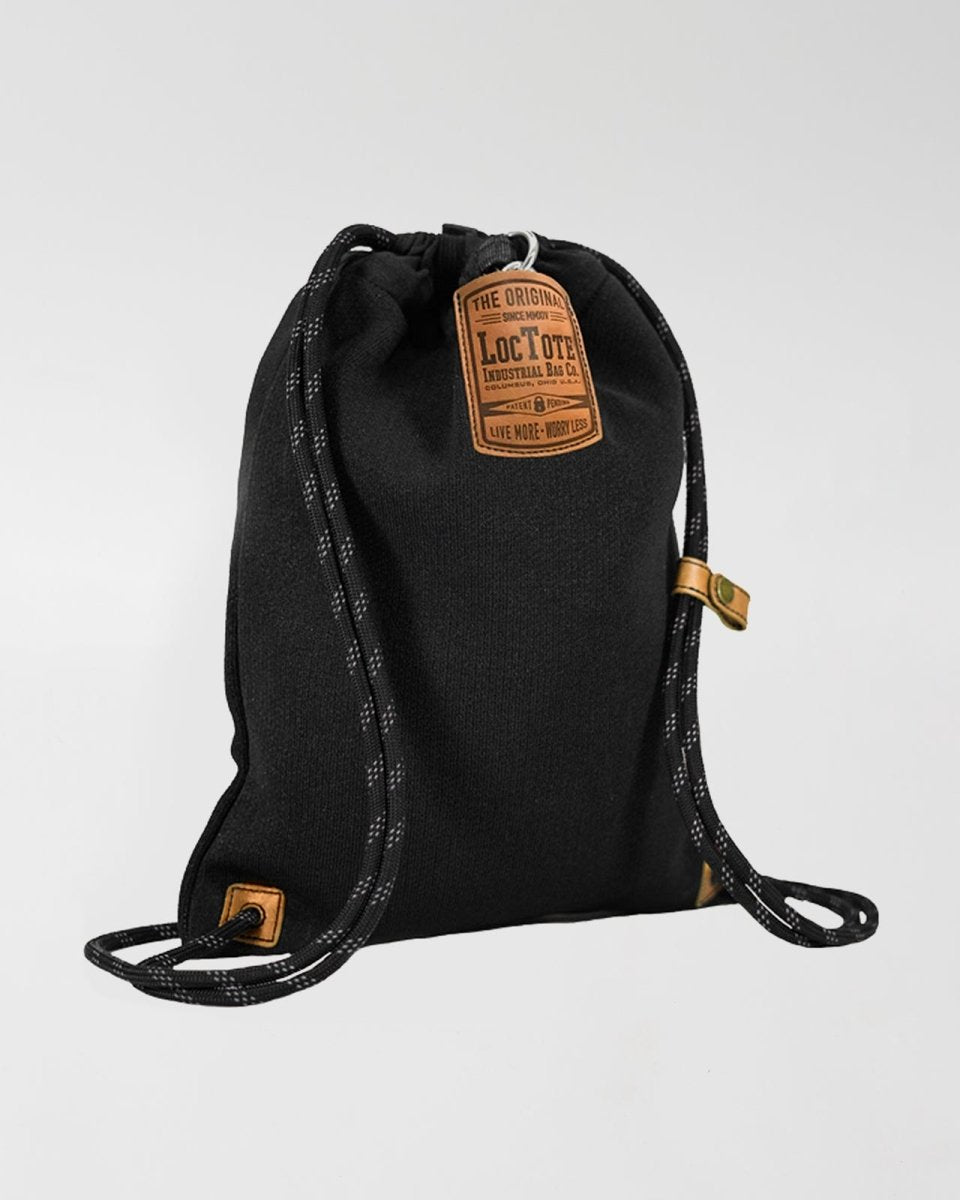 Loctote | Heritage Flak Sack II - Black | Anti - theft & secure bags