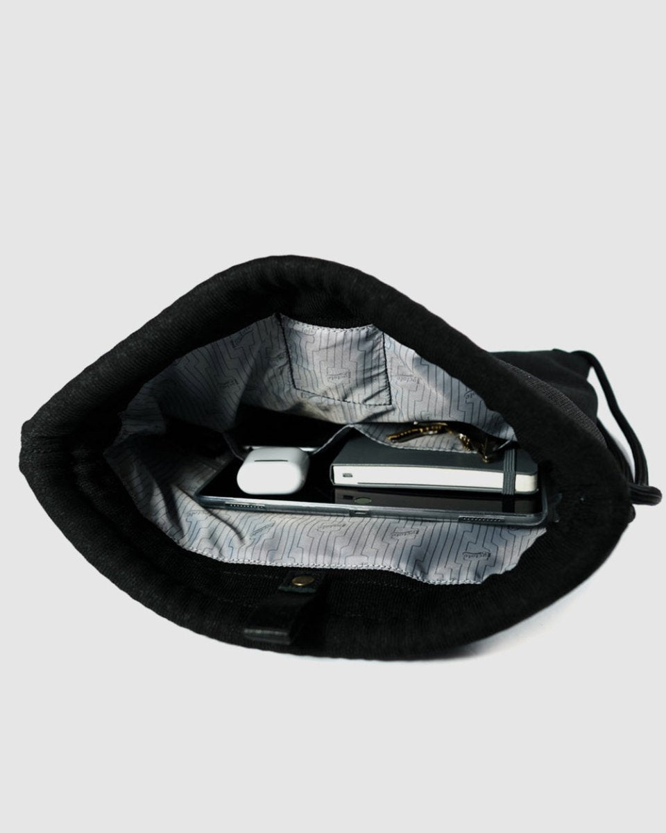 Loctote | Heritage Flak Sack II - Black | Anti - theft & secure bags