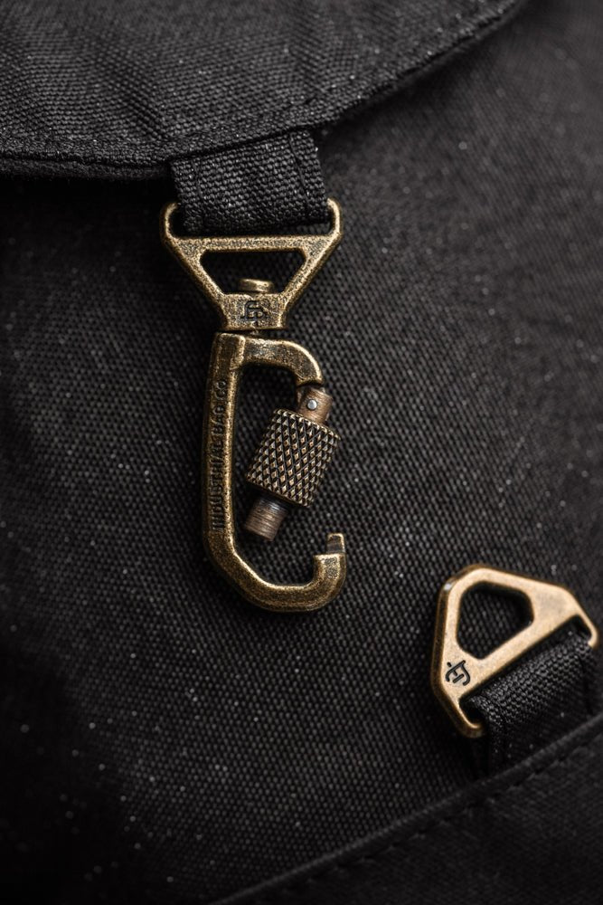 Loctote | Heritage Mini Cinch Backpack - Stealth Black | Anti - theft & secure bags