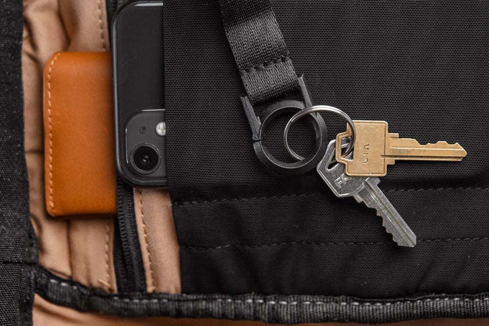Loctote | Heritage Mini Cinch Backpack - Stealth Black | Anti - theft & secure bags